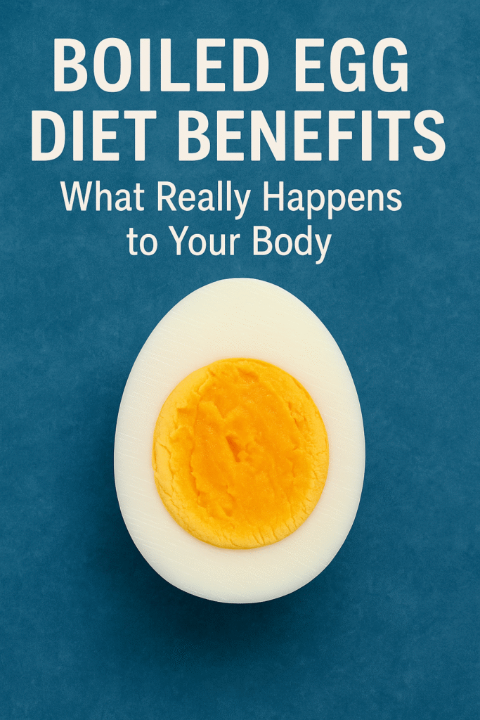 boiled egg diet benefits