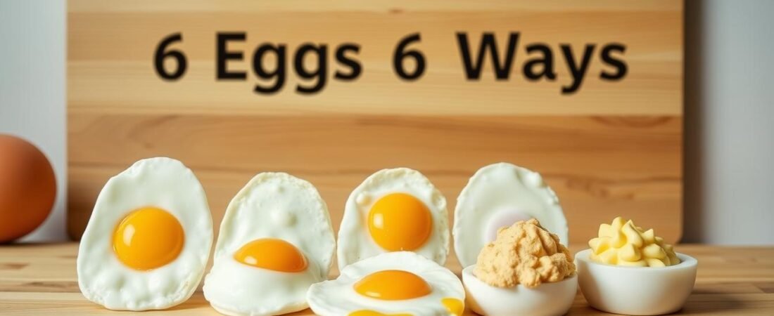 6 Eggs 6 Ways Challenge