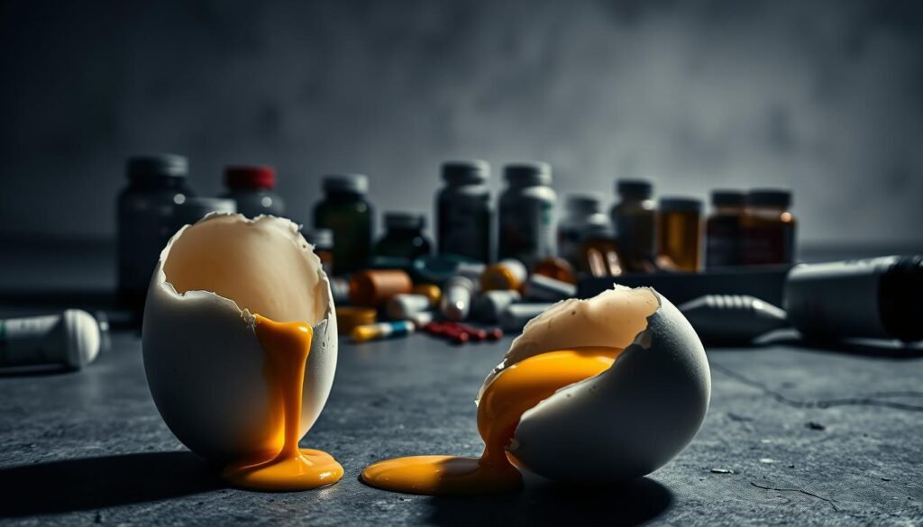 extreme egg diet risks