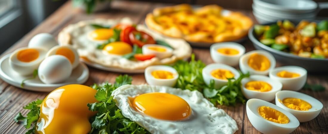 Variations of the Egg Diet for Different Goals