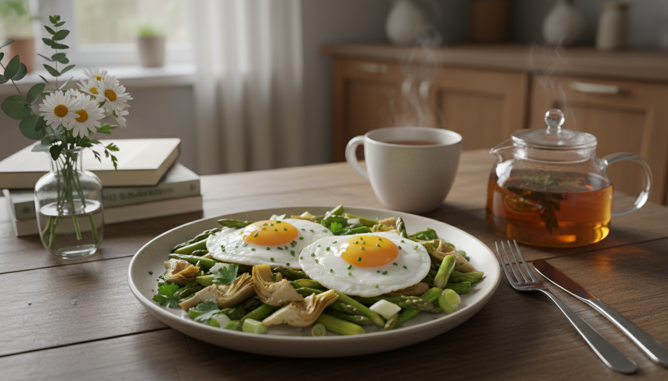 Gut‑Friendly Breakfasts: Eggs with Prebiotic Vegetables