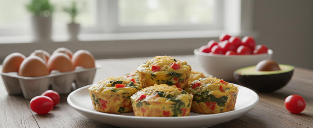 Low‑Carb Egg Muffins (Keto Friendly)