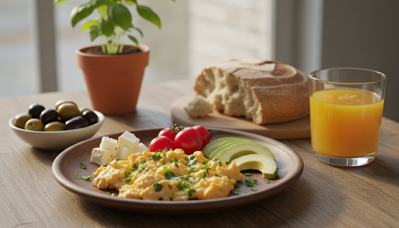 Mediterranean Diet Breakfast: Eggs the Healthy Way
