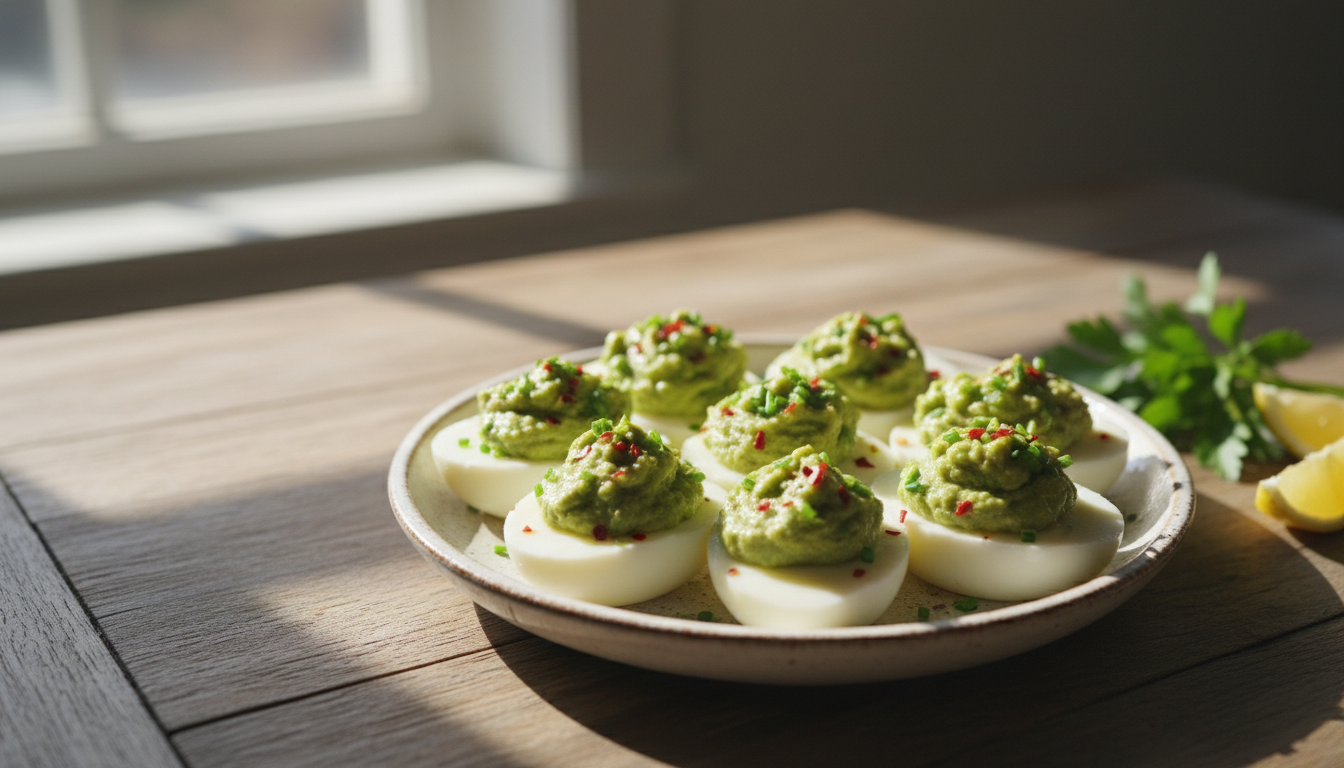 Avocado Deviled Eggs: A Tasty Twist