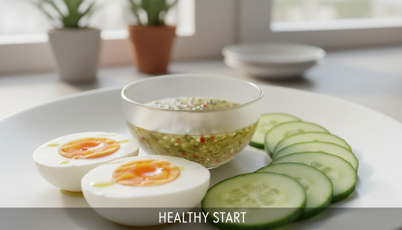 The Boiled Egg and Cucumber Diet: A Healthy Weight Loss Plan