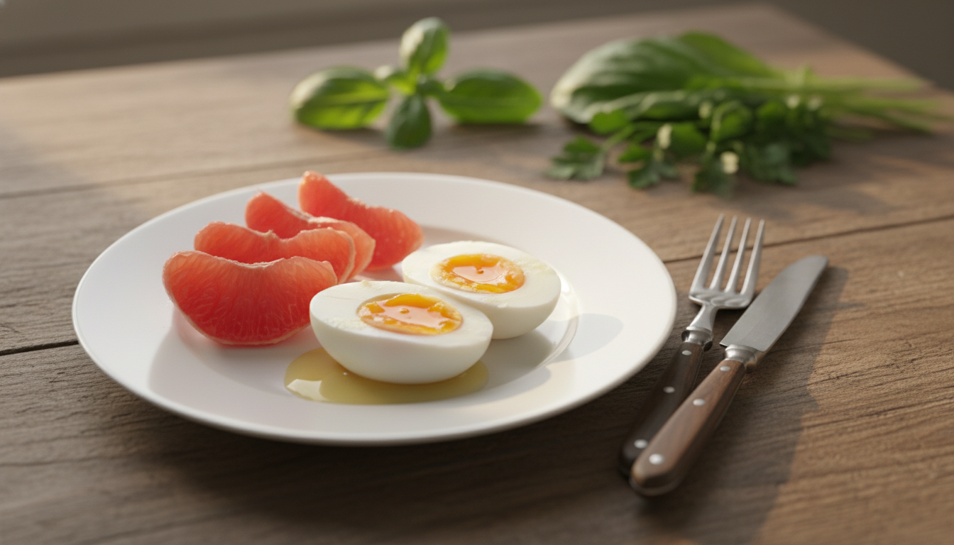 The Boiled Egg and Grapefruit Diet: A Simple Way to Shed Pounds