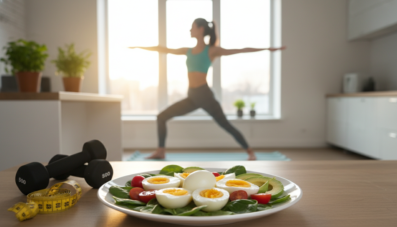 The Boiled Egg Diet and Exercise: Lose Weight Fast