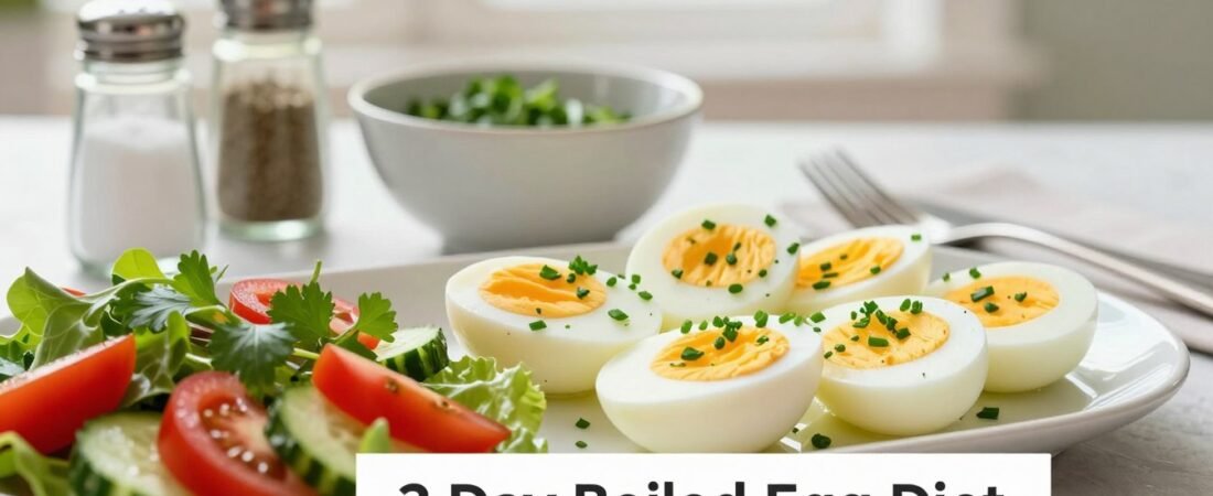 3 Day Boiled Egg Diet Simple Plan for Fast Results