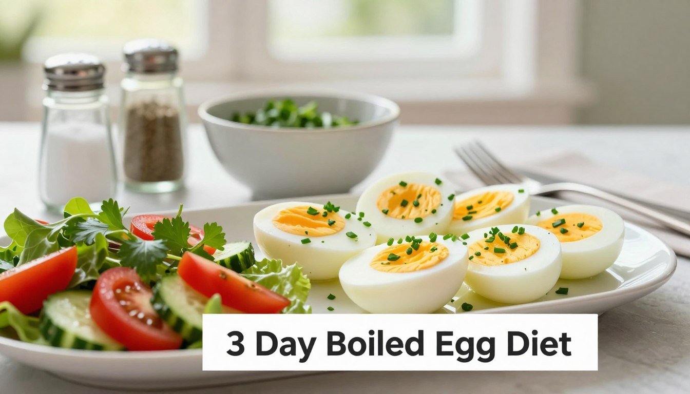 3 Day Boiled Egg Diet Simple Plan for Fast Results