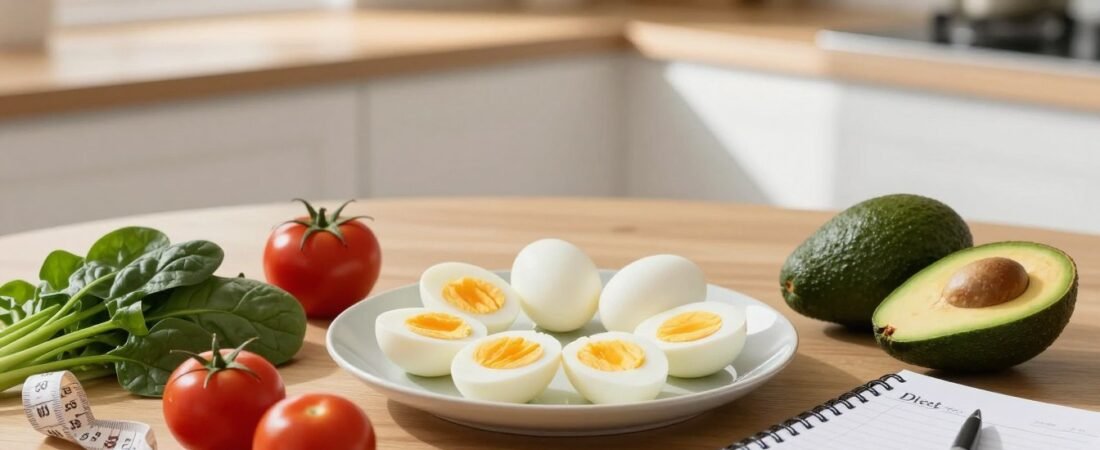 7-Day Boiled Egg Diet Plan: Lose Weight This Week