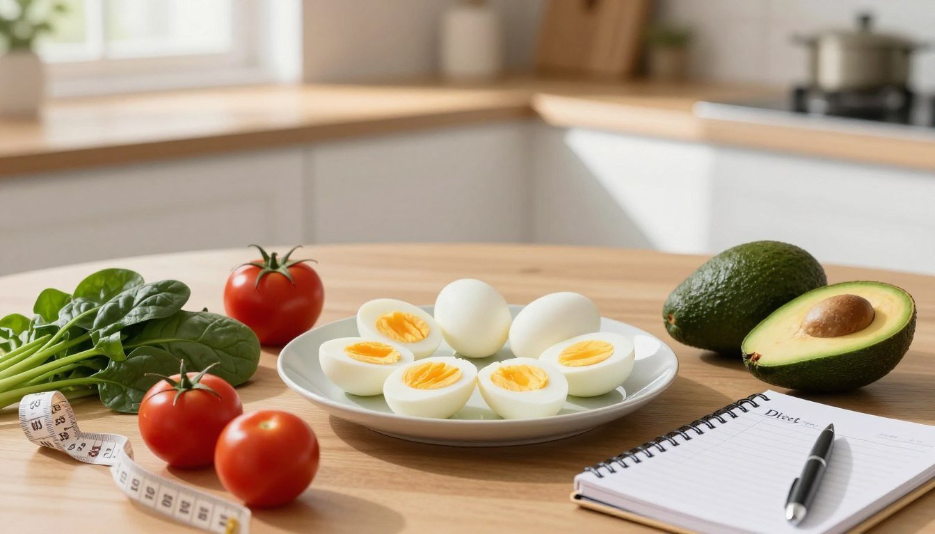 7-Day Boiled Egg Diet Plan: Lose Weight This Week