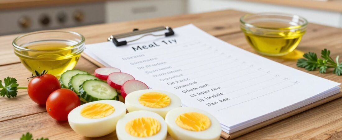 Boiled Egg Diet Day By Day Meal Plan to Lose Weight Fast