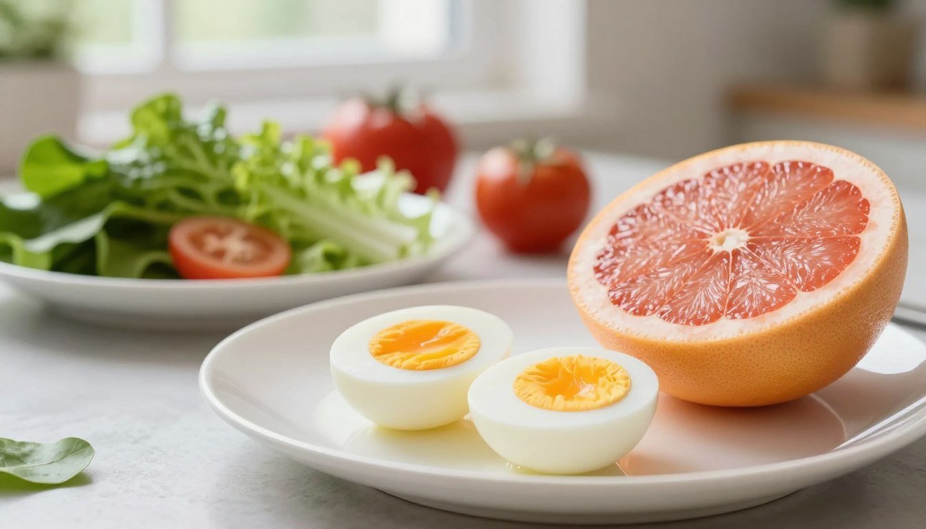 Boiled Egg and Grapefruit Diet Plan for Quick Weight Loss