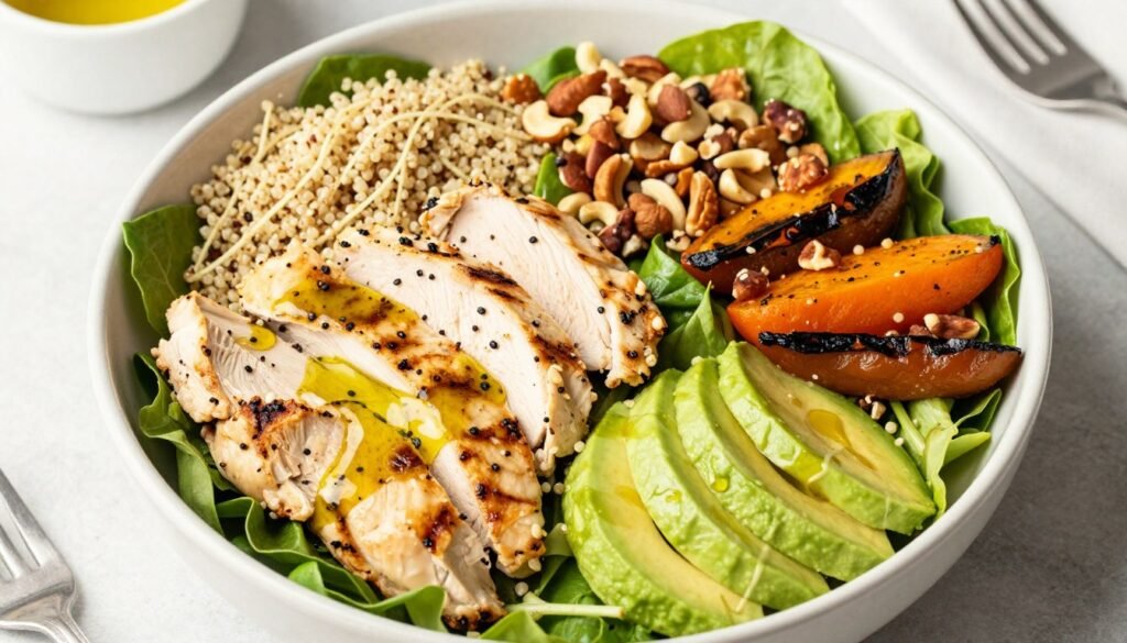 Nutrient-dense meal designed for intermittent fasting eating window