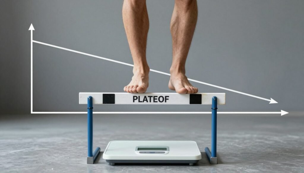 breaking through weight loss plateau on boiled egg diet