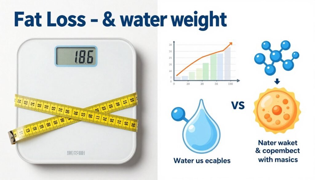 measuring body composition and tracking fat loss versus water weight