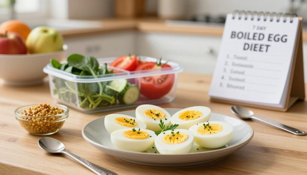 understanding boiled egg diet plan